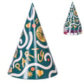 Miniatyrbild 3 av 5: Spetsig pappershatt - LILLA CLOWN - LILLA CLOWN - 6-pack - 16 cm - Flerfärgad