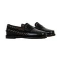 Miniatyrbild 3 av 6: Sebago Docksides Derbie Cuir Dan Studs Kvinna - Svart