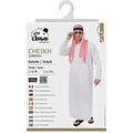 Miniatyrbild 2 av 5: Kostym - LITEN CLOWN - Cheikh - Storlek S/M - Vit - Vuxen