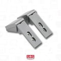 Miniatyrbild 2 av 5: Reparationskit handtag Inox Kylskåp Liebherr 9590124 9590178