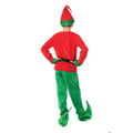 Miniatyrbild 2 av 6: Tomteutklädnad - PTITCLOWN - Tomte - Sammetseffekt - 10 år - Flerfärgad