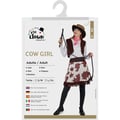 Miniatyrbild 5 av 6: Cowgirl-kostym för kvinnor - PTIT CLOWN - Cowboy-kostym för kvinnor - (hatt, bandana, topp, väst, kjol)