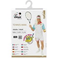 Miniatyrbild 5 av 6: Kostym - LITEN CLOWN - Tennis spelare - Vit - Polyester - Lätt och bekväm