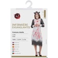 Miniatyrbild 5 av 6: Blodig Sjuksköterskedräkt - LILLA CLOWNEN - Vuxen Kostym - Bekväm - Lätt - Polyester