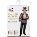 Miniatyrbild 5 av 6: Kostym - PTIT CLOWN - Utklädnad Skelett Voodoo Vuxen - Lätt och bekväm - Polyester - För Halloween