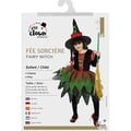 Miniatyrbild 5 av 6: Barnkostym - LILLA CLOWN - Utklädnad Ängel-Häxa Flicka - Grön - Polyester - 5-6 år
