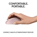 Miniatyrbild 5 av 6: Mus - Trådlös - Logitech - M240 Silent - Rosa