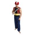 Miniatyrbild 1 av 5: Kostym - LITEN CLOWN - Orientalisk Prins Adult - Blå - Polyester - Lätt och bekväm
