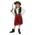 Miniatyrbild 1 av 6: Kostym - LITEN CLOWN - Pirat Flicka - Röd - 7-9 år - Polyester