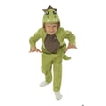 Miniatyrbild 1 av 6: Barnkostym - LITEN CLOWN - Dinosaurie - Grön - 7 år - Lätt polyester