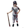 Miniatyrbild 1 av 5: Kostym - LITEN CLOWN - Zombie Baseballspelare Kille - 5-6 år - Polyester - Komplett (hatt, topp, byxor)