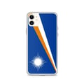 Miniatyrbild 1 av 2: Telefonskal - PIXELFORMA - Marshallöarnas flagga - Kompatibel med iPhone 11 - Mjuk - Motståndskraftig och Stötdämpande