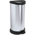Pikkukuva 1 / 3: CURVER Pedal bin 40L hopea metalli look