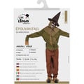 Miniatyrbild 2 av 4: Kostym - LITEN CLOWN - Skrämmande Skämtare Vuxen - Grön - Polyester - Lätt och bekväm