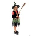Miniatyrbild 4 av 6: Barnkostym - LITEN CLOWN - Ängel-Häxa Flicka - 10-12 år - Röd - Polyester