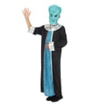 Miniatyrbild 2 av 5: Kostym - LITEN CLOWN - Utomjordisk Befälhavare Barn - 7-9 år - Polyester - Tunika och mask
