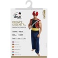 Miniatyrbild 5 av 5: Kostym - LITEN CLOWN - Orientalisk Prins Adult - Blå - Polyester - Lätt och bekväm