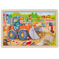 Miniatyrbild 1 av 2: GoKi Inlay Puzzle Byggplats