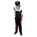 Miniatyrbild 1 av 6: Blodigt Polisdräkt - PTIT CLOWN - Barnkostym - Svart - 10 till 12 år - Polyester