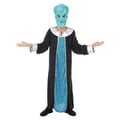 Miniatyrbild 1 av 5: Barnkostym - LITEN CLOWN - Alien Kommandör Barn - Svart - Polyester - 5-6 år