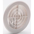 Miniatyrbild 1 av 3: Ventilationsgaller - Ø 12,1cm - PVC - Badrum - Permanent