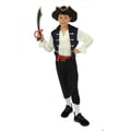 Miniatyrbild 1 av 6: Barnkostym - LITEN CLOWN - Piratdräkt för pojke - Flerfärgad - Polyester - 10 år