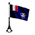 Miniatyrbild 1 av 3: Flagga - Antarktis - 14x21cm - Polyester - 5 stycken - Tryck fram/ bak