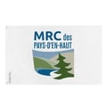 Miniatyrbild 1 av 3: Flagga Les Pays-d'en-Haut – 120 x 180 cm – Resistenta Polyester – 2 Metallöglor – Inomhus / Utomhus – Pixelforma
