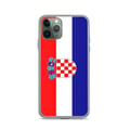 Miniatyrbild 1 av 2: Mobilskal – Kroatiens flagga – Kompatibel med iPhone 11 Pro – Mjuk förpackning – Slitstark och stötresistent - Silikon - Pixelforma