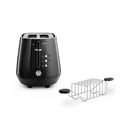 Miniatyrbillede 1 af 6: Brødrister Delonghi CTY2103.BK