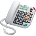 Miniatyrbild 1 av 4: Analogtelefon - MAXCOM - KXT480 - Högtalare - Nummerpresentation - Vit