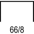 Miniatyrbild 2 av 2: Agrafes - RAPID - Super Stark 66/8+ - Galvaniserad - Paket med 5000 stycken - Set om 100