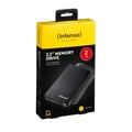 Miniatyrbillede 5 af 5: Ekstern harddisk - INTENSO - Memory Drive - 2 To - USB 3.0 - Sort