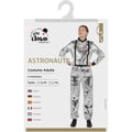 Miniatyrbild 5 av 6: Kvinnlig astronautdräkt - PTIT CLOWN - PtitClown - Vit - Endelad dräkt - Patchar med flagga/raket