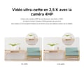 Miniatyrbild 4 av 6: XIAOMI Smart C400 trådbunden övervakningskamera - inomhus - Alexa, Google Assistant, Wifi - Night Vision