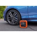 Miniatyrbild 2 av 5: BLACK+DECKER ASI400-XJ trådbunden inflator-kompressor med 1 nål och 2 spetsar - 11 stänger, 160 PSI - 12 V cigarettändare