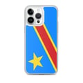 Miniatyrbild 1 av 2: iPhone-fodral - Flagga för Demokratiska republiken Kongo - Flexibel - Flerfärgad - TPU - Vertikal