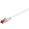 Miniatyrbild 1 av 2: WENTRONIC 95501 CAT 6 nätverkskabel - 2m - Vit - SFTP, PiMF - RJ-45-kontakt - Guld