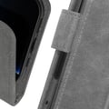 Miniatyrbild 3 av 5: iPhone 16 Pro Max-fodral - AVIZAR - Plånboksficka - Videostöd - Grå - Semihård