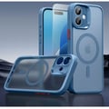 Miniatyrbild 1 av 2: Set av ESR Classic Pro-fodral (HaloLock), kompatibel med iPhone 16 Plus, frostblå.