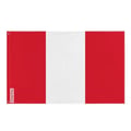 Miniatyrbild 1 av 3: Perus flagga – 64 x 96 cm – Hållbar polyester – 2 metallöljettar – Inomhus / Utomhus – Pixelforma