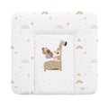 Miniatyrbild 1 av 4: Ceba Baby Tjock och tvättbar skötmatta - Cirkusgiraff, 75x72 cm - Öko-Tex certifierad, Vattentålig