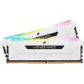 Miniatyrbild 2 av 2: RAM-minne - CORSAIR - Vengeance RGB Pro SL DDR4 - 16GB 2x8GB DIMM - 3200 MHz - 1,35V - Vit (CMH16GX4M2E3200C)