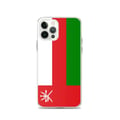 Miniatyrbild 1 av 2: Mobilskal – Omani flaggan – Kompatibel med iPhone 12 Pro – Mjuk foder – Slitstark och stötabsorberande – Silikon – Pixelforma