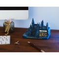 Miniatyrbillede 1 af 4: 3D evighedskalender i resin - GRUPO ERIK - CP3D02 - håndmalet - blå/guld - 9x10x14 cm