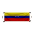 Miniatyrbild 1 av 3: Rullbanner – Venezuela flagga – 17 x 50 cm – Polyester – Handflagga – Pixelforma