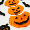 Miniatyrbild 2 av 2: Halloween Gel Stickers - Pumpor