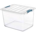 Miniatyrbild 2 av 2: Förvaringslåda - DOMOPAK LIVING - KATLA - Transparent - 20 L - Ergonomisk