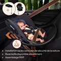 Miniatyrbild 2 av 6: Bilbarnstol 40-87 cm LIONELO Astrid i-Size - Baby Cosi - ADAC - Lätt - Grupp 0+ - Svart/Grå