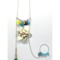 Miniatyrbild 2 av 2: Piti - Collier Flore Bleu